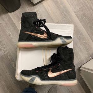 Nike Kobe 10 Elite Rose Gold Mens Basketball Shoes